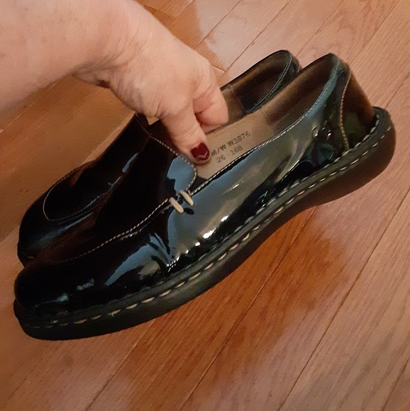 Born Shoes Born Black Patent Leather Flats Poshmark